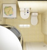 Компактные душевые кабины — решения для маленькой ванной комнаты
